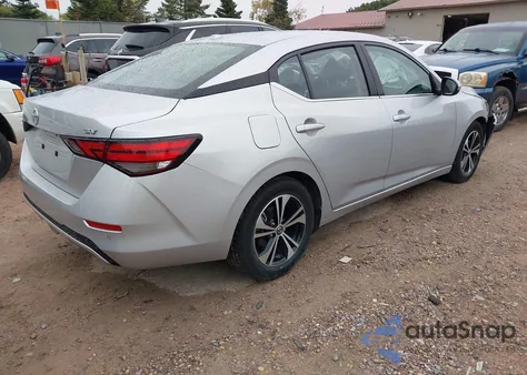 2022 Nissan Sentra Sv Xtronic Cvt из США, поврежденный, VIN 3N1AB8CV5NY256106